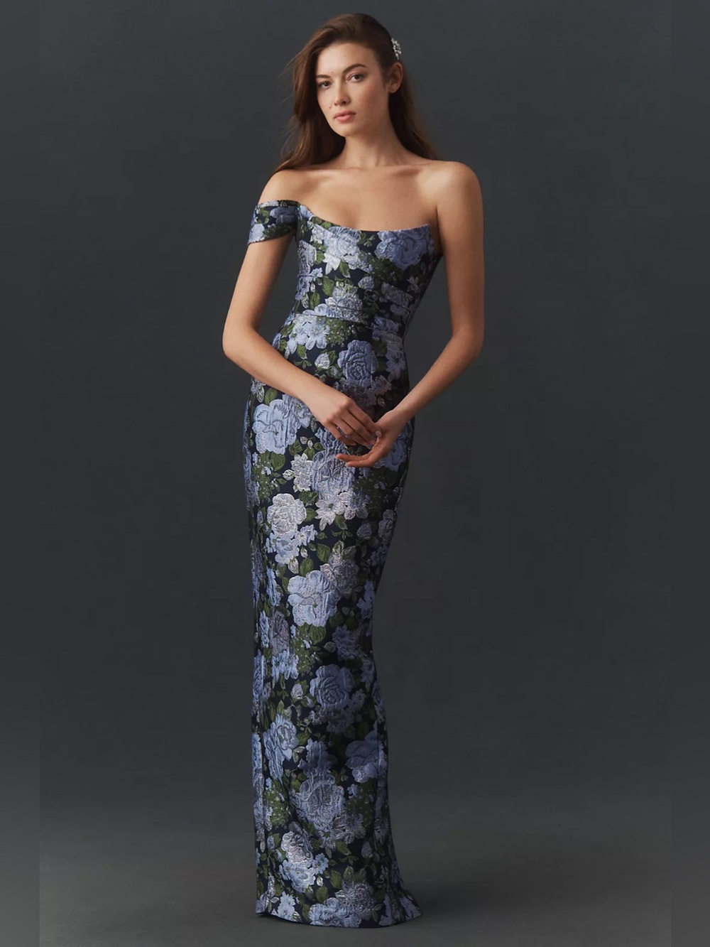 Anthropologie Sau Lee Jackson Jacquard maxi 6 NWT $695